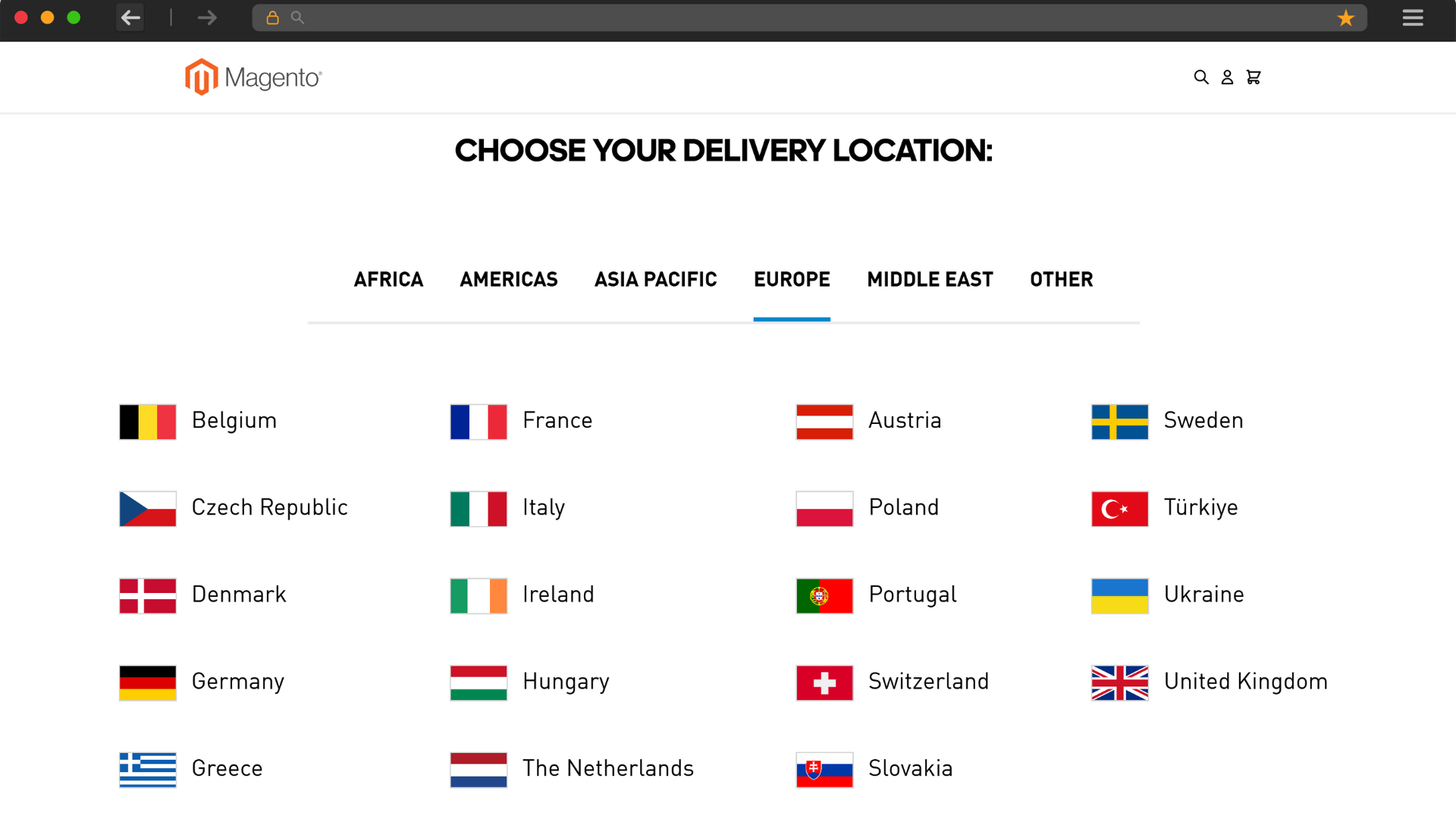 Run multiple Magento stores in different languages and currencies